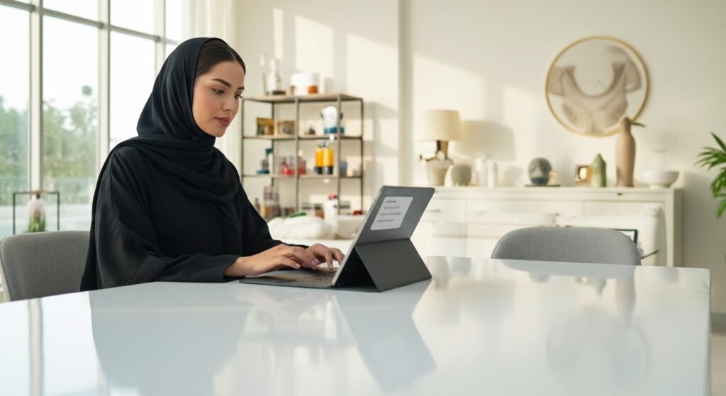 Women Booking Cleaner