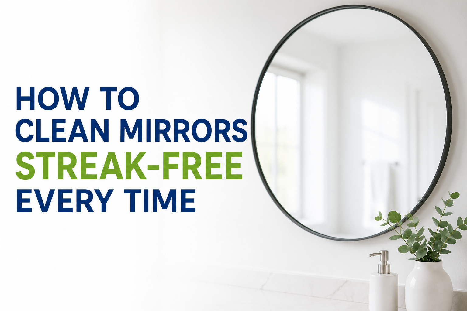 How to Clean Mirrors Streak-Free Every Time