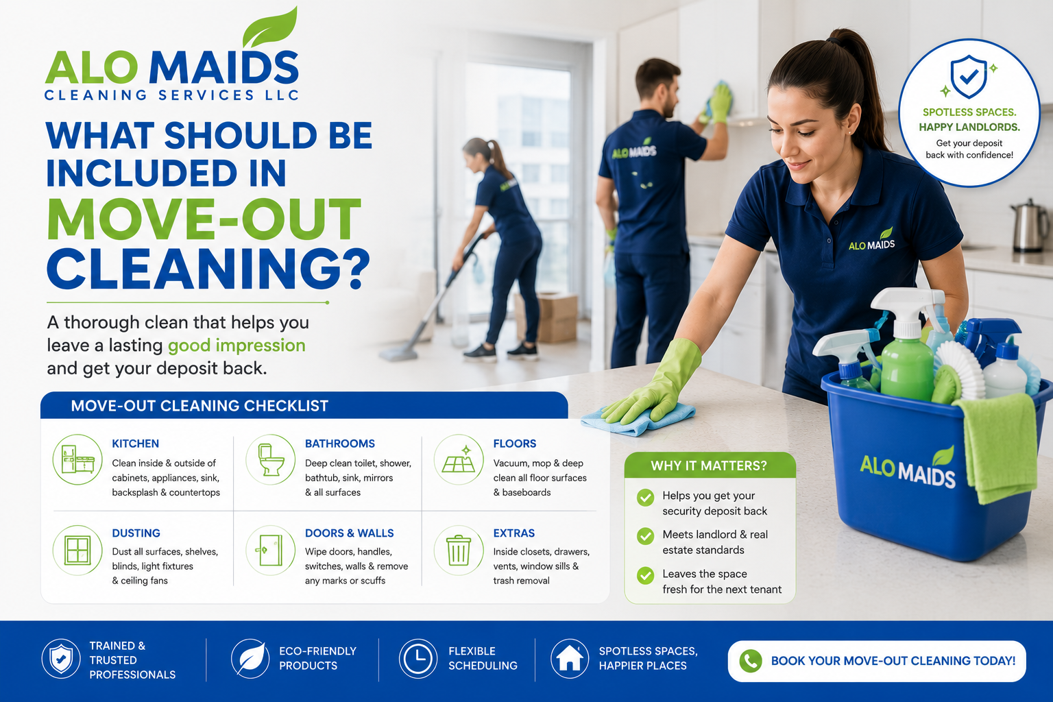 What Should Move-In Cleaning Include Before Unpacking