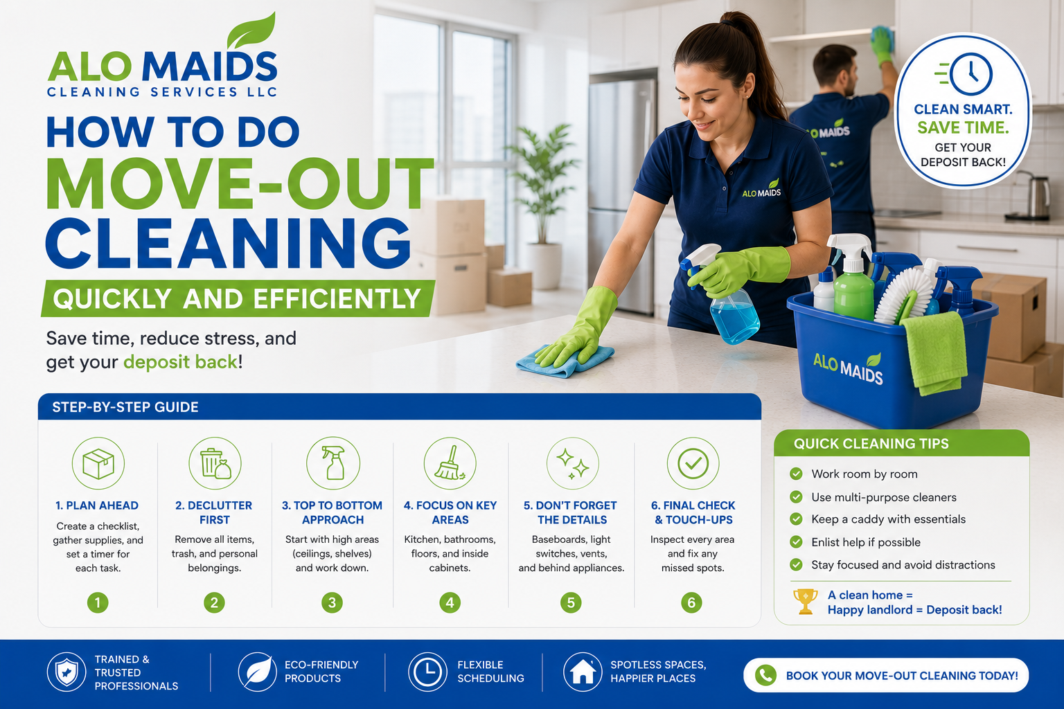 How to Do Move-Out Cleaning Quickly and Efficiently