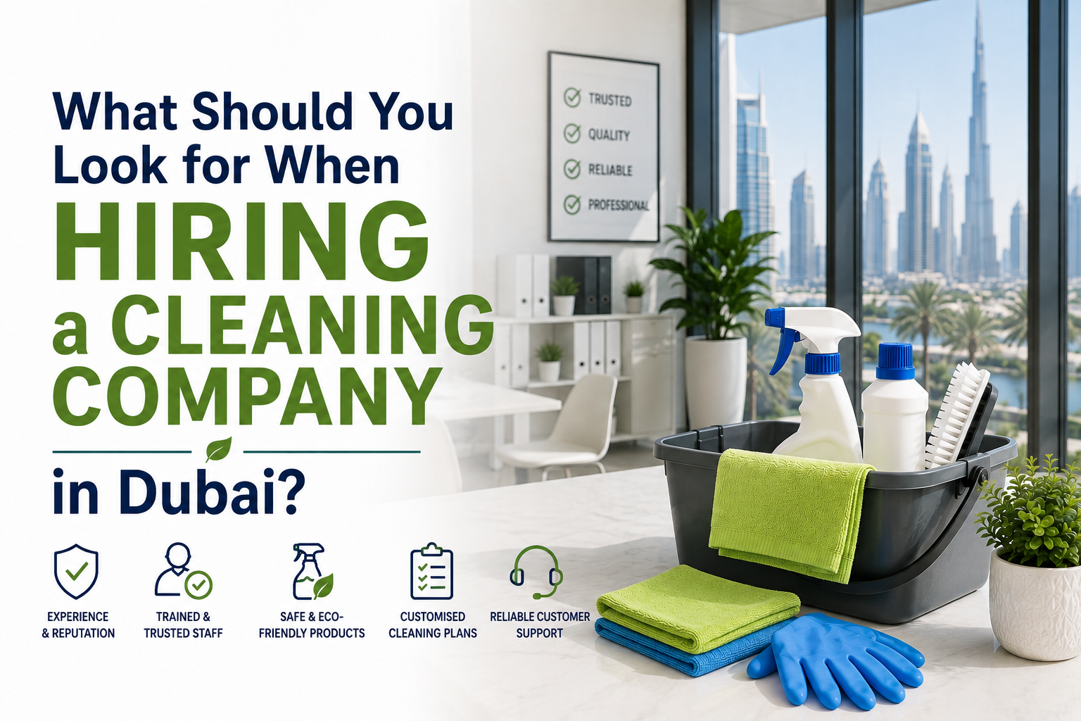 Hiring a Cleaning Company