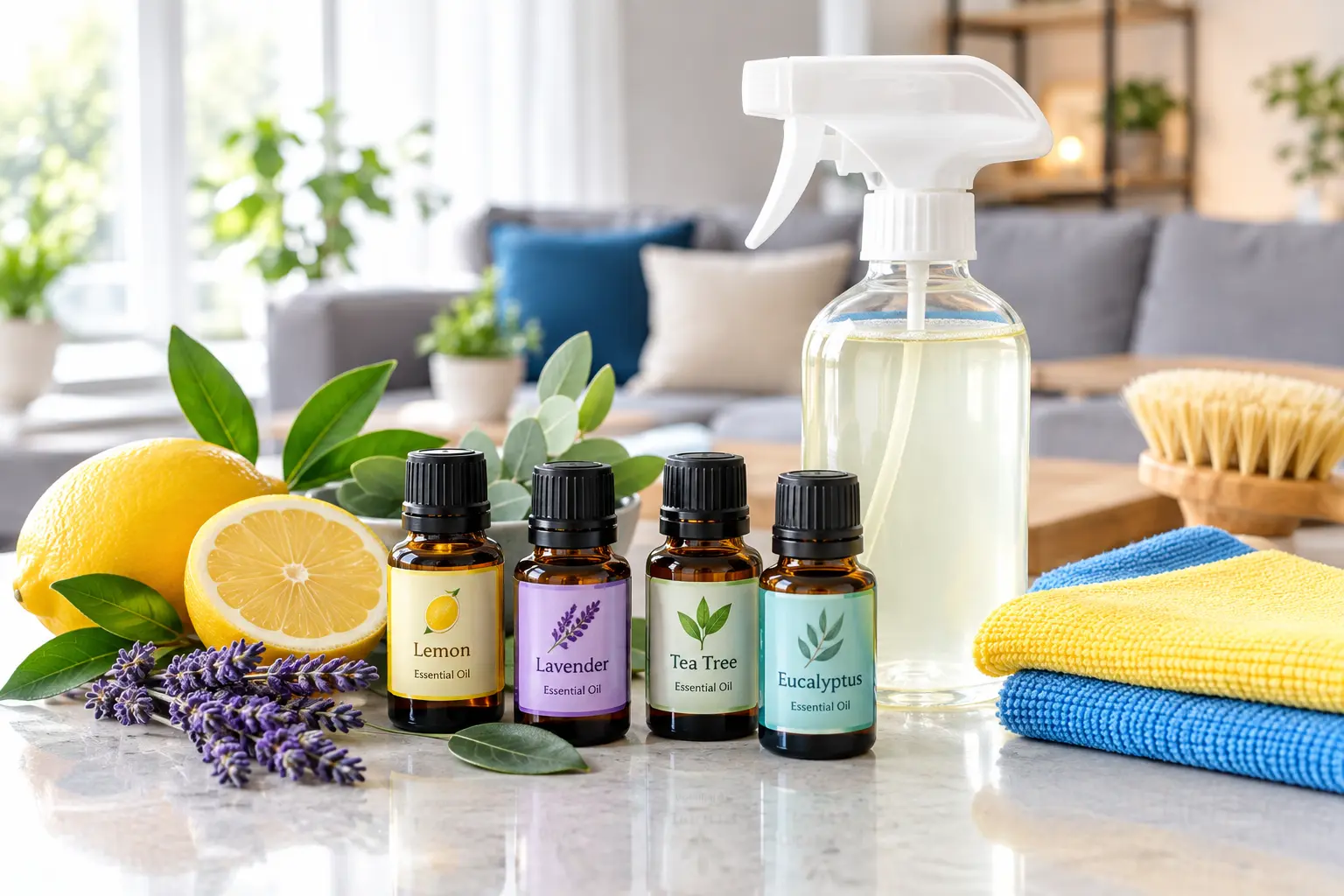 How to Use Essential Oils for Cleaning